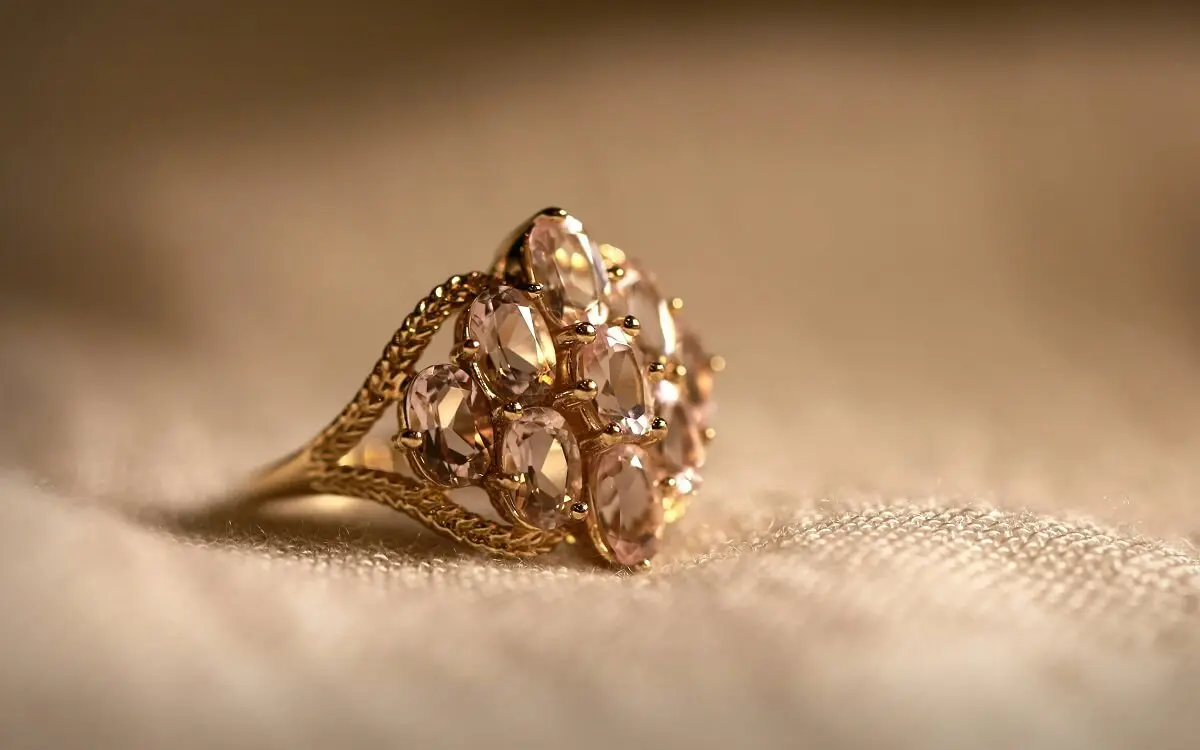 Topas-Edelstein Schmuck