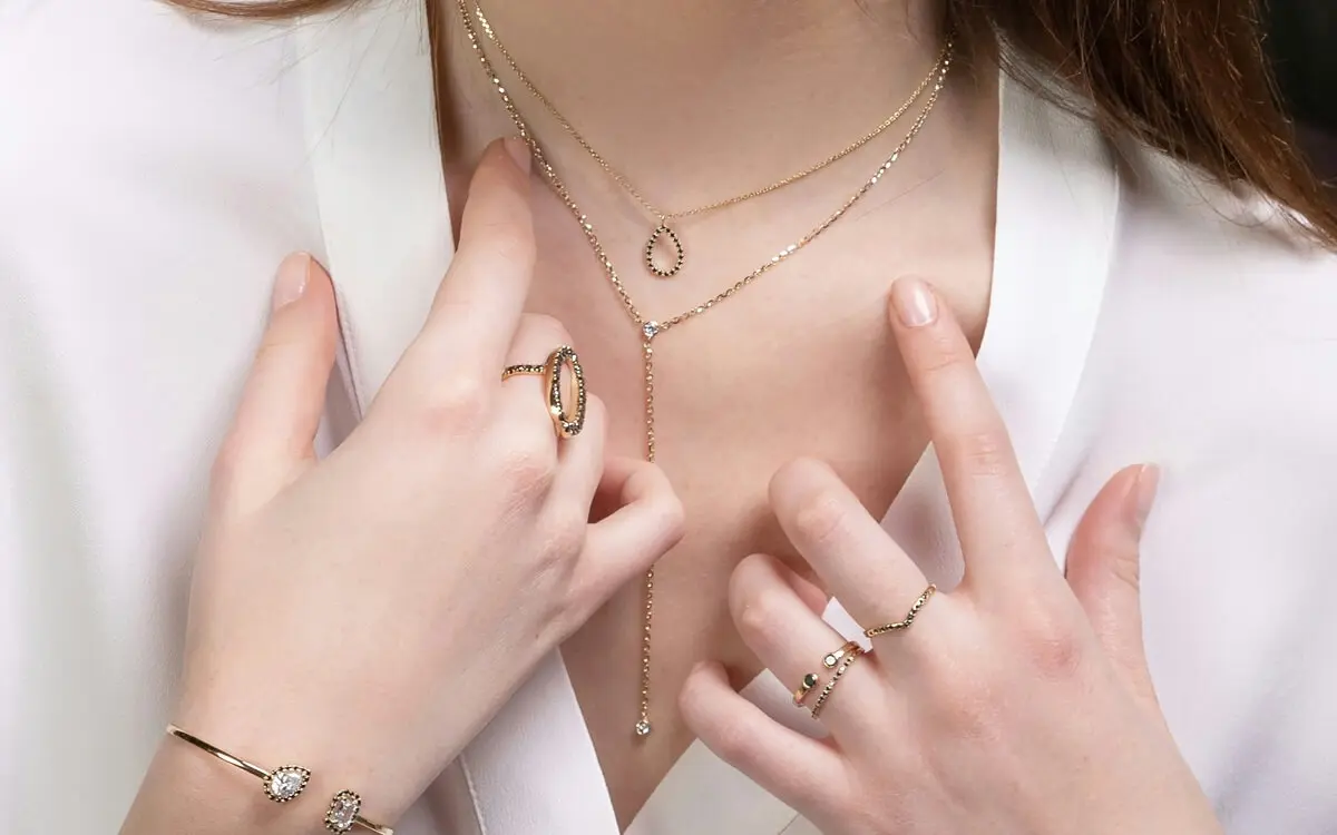 verschiedene Goldarten bei Schmuck